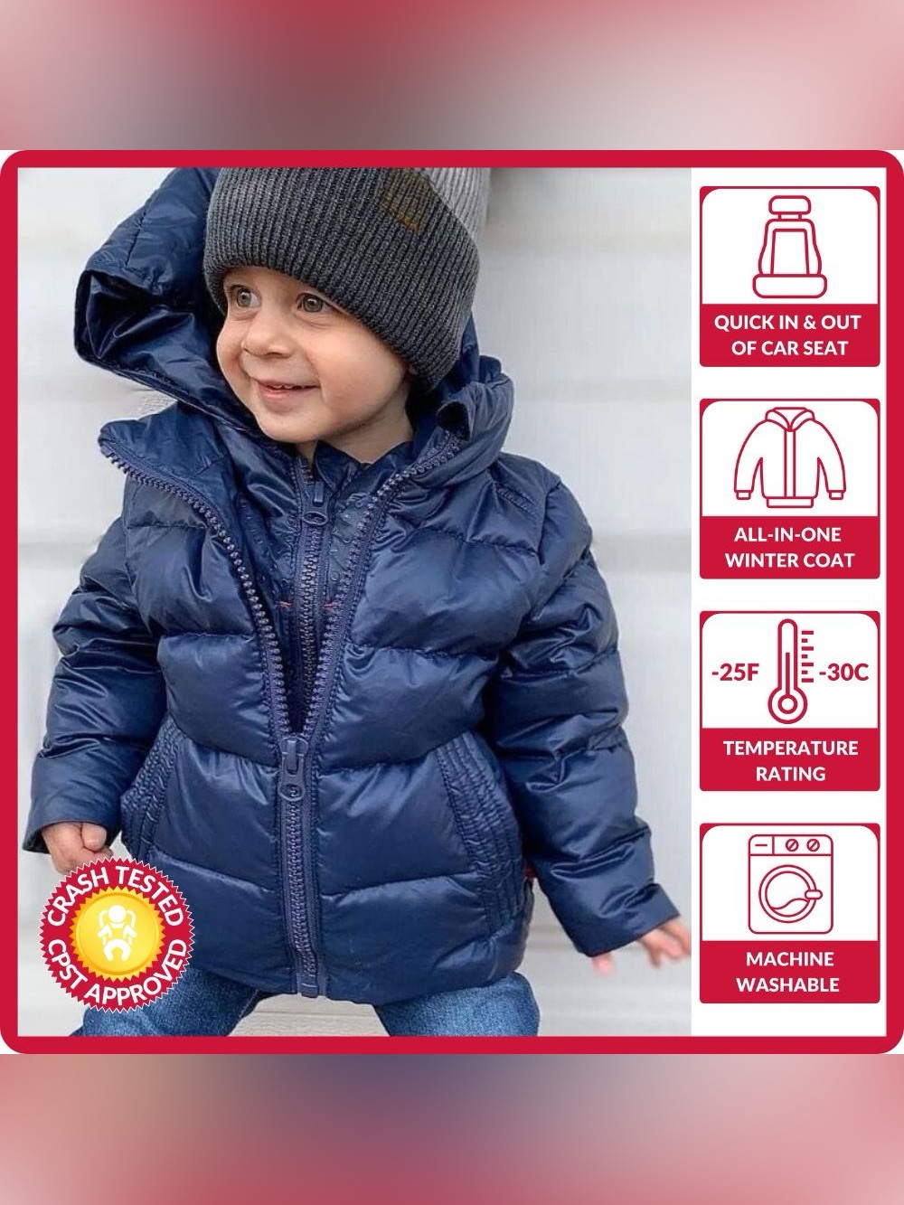 ONEKID road coat down